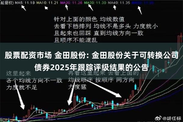 股票配资市场 金田股份: 金田股份关于可转换公司债券2025年跟踪评级结果的公告